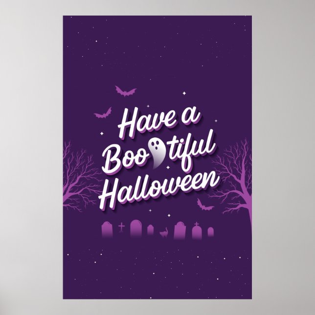 Ha en bootifull Halloween-Poster (24 x 36) Poster (Framsidan)