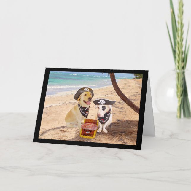 Ha en BOOTY på födelsedagen! Kort (Framsida)