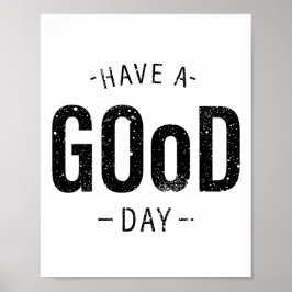 Ha en Bra dag Poster