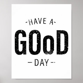 Ha en Bra dag Poster