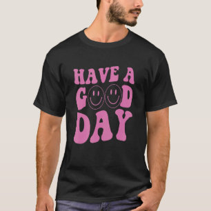 Ha en Bra-dag, Retro Smile Ansikte Ansikte Aesthe T Shirt