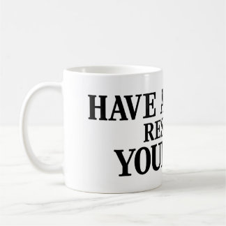 Ha en bra fortsättning på dagen! kaffemugg