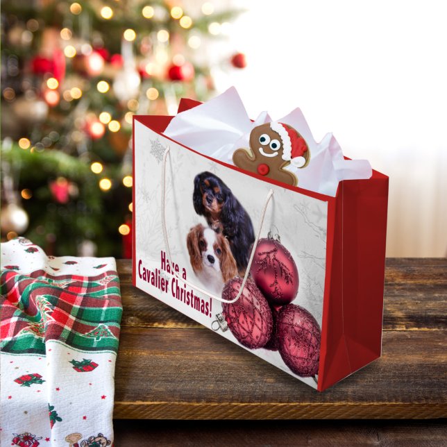 Ha en Cavalier Jul! CKCS presentpåse (Skapare uppladdad)