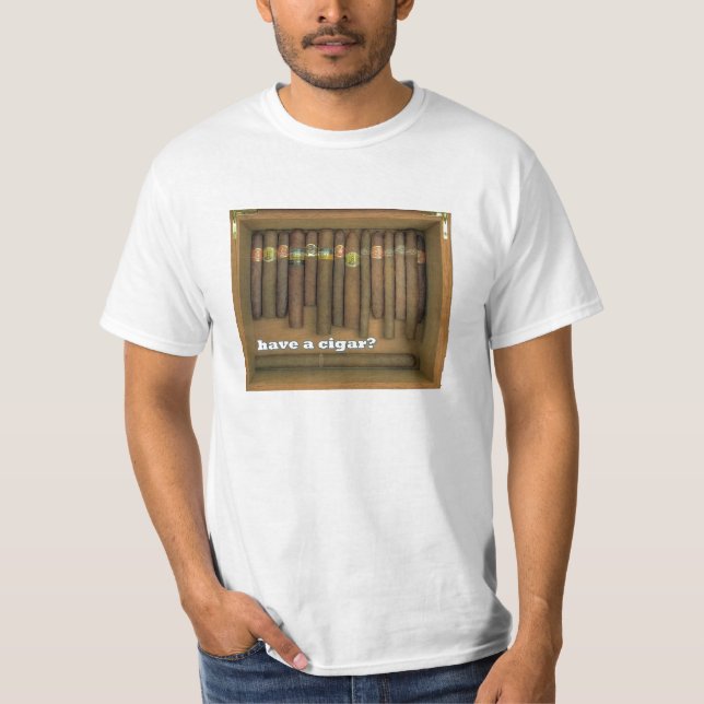 Ha en cigarr? tee shirt (Framsida)