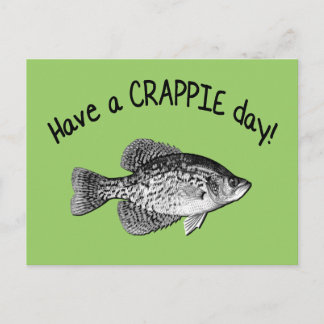 HA EN CRAPPIE-DAG VYKORT