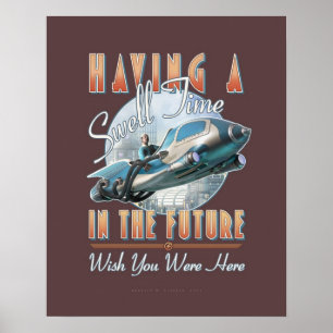 Ha en dyning Time i det framtida (16x20") Poster