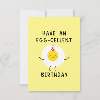ha en eggkällarfödelsedag tack kort