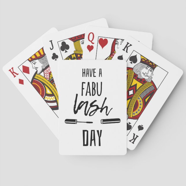 Ha en Fabu Lash Day Casinokort (Baksidan)