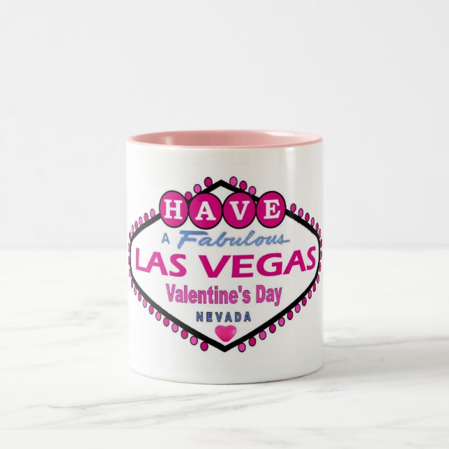HA en Fabulous Las Vegas Valentindagen Mugg (Center)