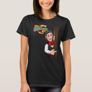 Ha en Fang Tastic night Halloween vampyr T Shirt