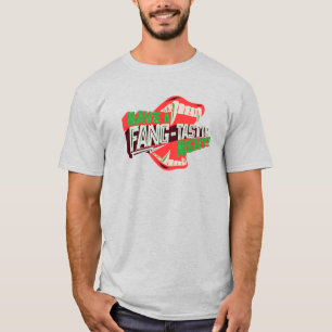 Ha en fang-tastisk natt Halloween Vampire Pun T Shirt