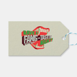 Ha en fang-tastisk natt presentetikett