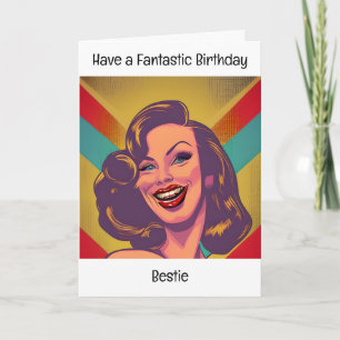 Ha en fantastisk födelsedag i Bestie Kort
