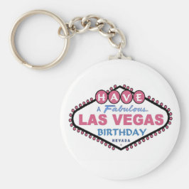 Ha en fantastisk födelsedag i Las Vegas - Nyckelri Nyckelring