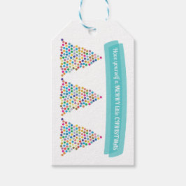 Ha en fin liten julklapp presentetikett