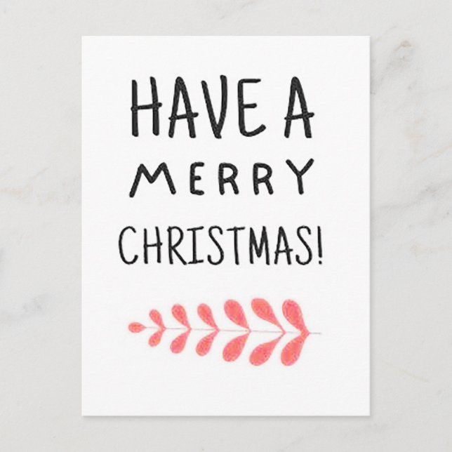 Ha en gift jul! vykort (Framsida)