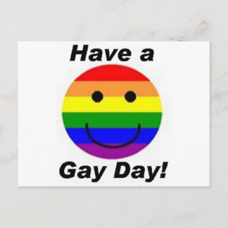 Ha en glad dag! vykort
