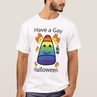 Ha en glad Halloween T-tröja Tee Shirt