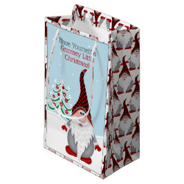 Ha en Gnomey Red Gnome Julafton jul