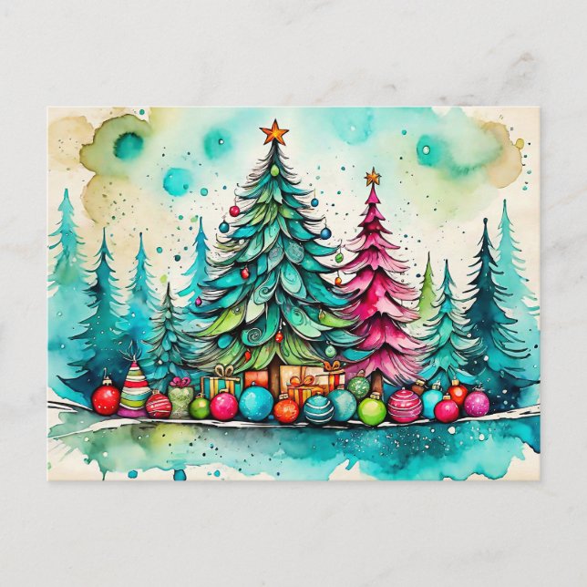 Ha en God jul, alla Vykort (Framsida)