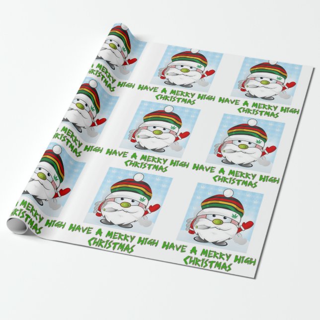 Ha en god jul presentpapper (Utrullad)
