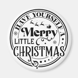 Ha en god liten jul magnet