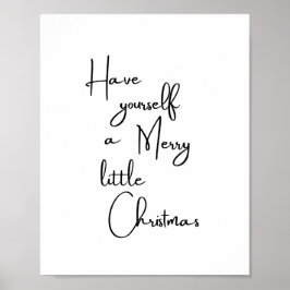 Ha en god och liten jul Poster. Poster
