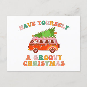 Ha en groovy jul vykort