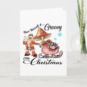 Ha en groovy liten jul helgkort