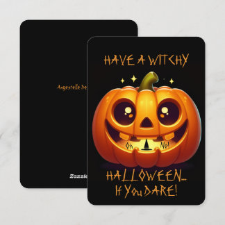 Ha en häxig Halloween Inbjudningar
