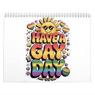Ha en helgdag i månaden för HBT-Pride Kalender
