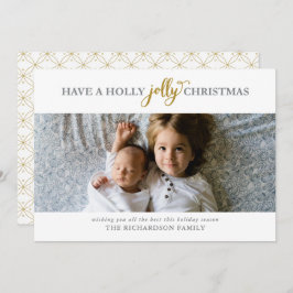 HA EN HELT JULI CHRISTMAS FLAT PHOTO JULKORT