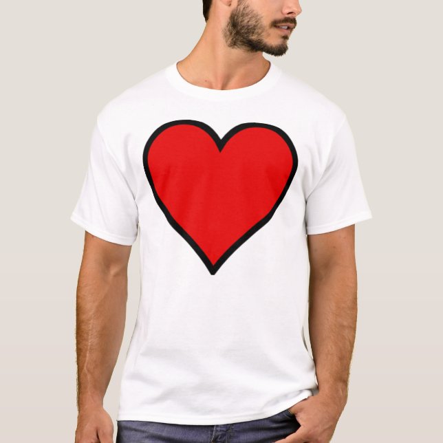 Ha en hjärta t-shirt (Framsida)