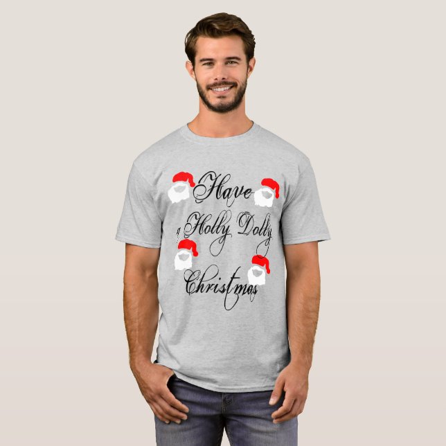 Ha en holly dolly christmas t shirt (Hel framsida)