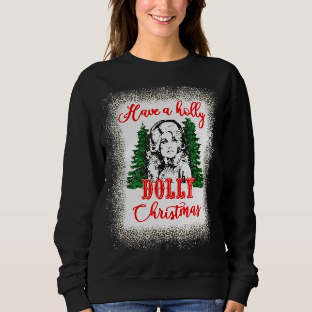 Ha en holly Dolly-julmatchning-familjen Pjs X T Shirt (Framsida)
