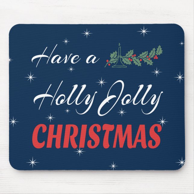 Ha en Holly Jolly-jul Musmatta (Framsidan)