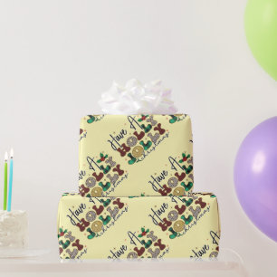 Ha en Holly Jolly-jul Presentpapper