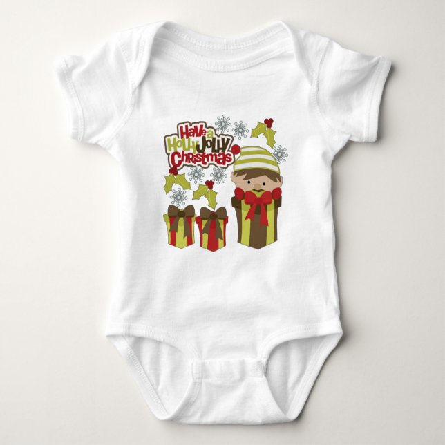 Ha en Holly Jolly-jul T Shirt (Framsida)
