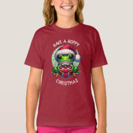 Ha en hoppy-jul | Frog Pun T Shirt