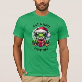 Ha en hoppy-jul | Frog Pun T Shirt