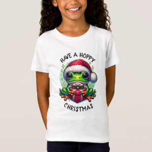 Ha en hoppy-jul Frog Pun T Shirt