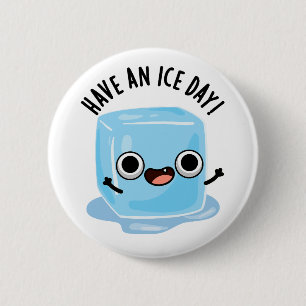 Ha en isdag, kul ice Cube Pun Knapp