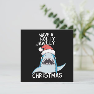 Ha en jättekul julfilm Sarcastic Jaws  Julkort