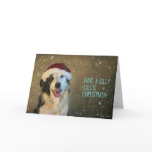 Ha en jolly collie Cristmas