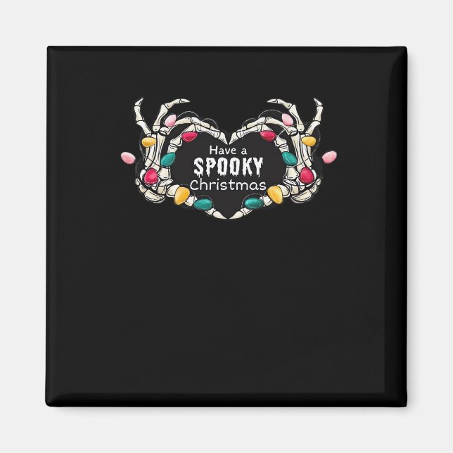 Ha en julklapp - Skeleton Hand Magnet (Framsidan)