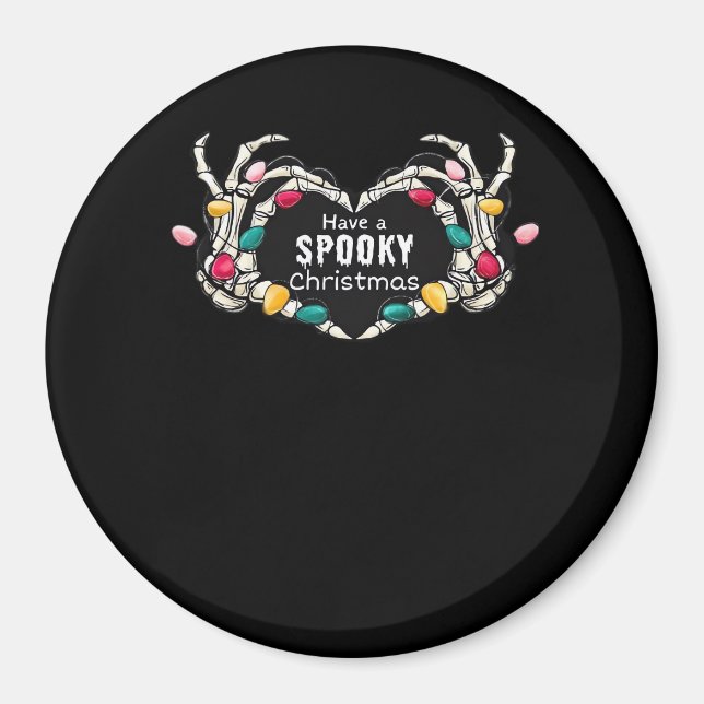 Ha en julklapp - Skeleton Hand Magnet (Framsidan)