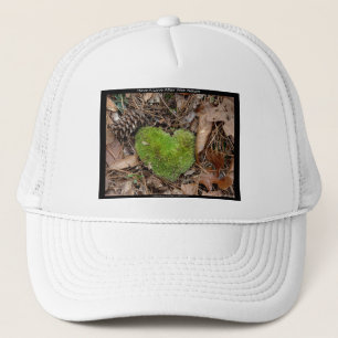 Ha en Kärlek-affär med Nature Moss Heart-gåvor Keps