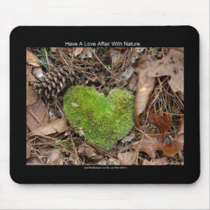Ha en Kärlek-affär med Nature Moss Heart-gåvor Musmatta