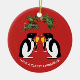 Ha en klassad jul julgransprydnad keramik