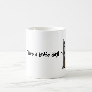 Ha en knivardag! Vitsa muggen Kaffemugg